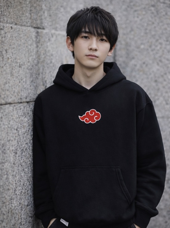 Itachi-inspired sweatshirt