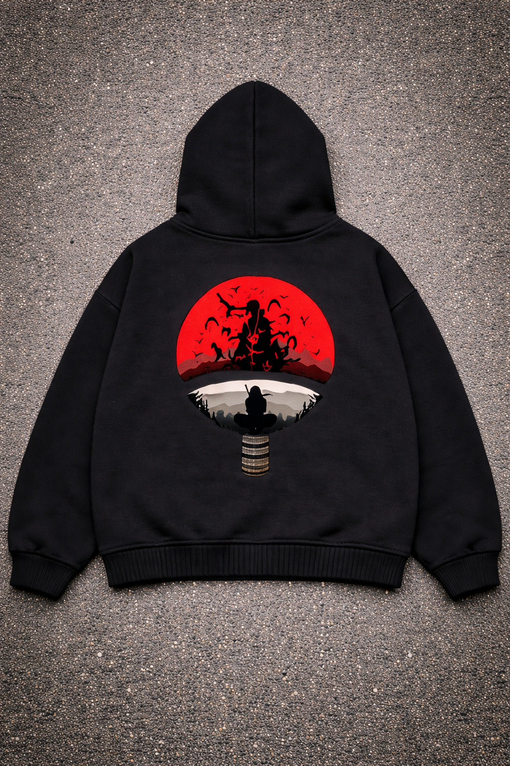 Itachi-inspired sweatshirt