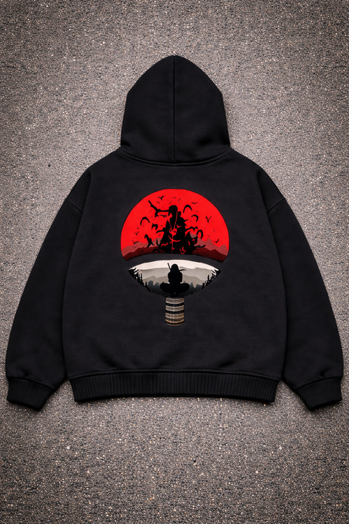 Itachi-inspired sweatshirt